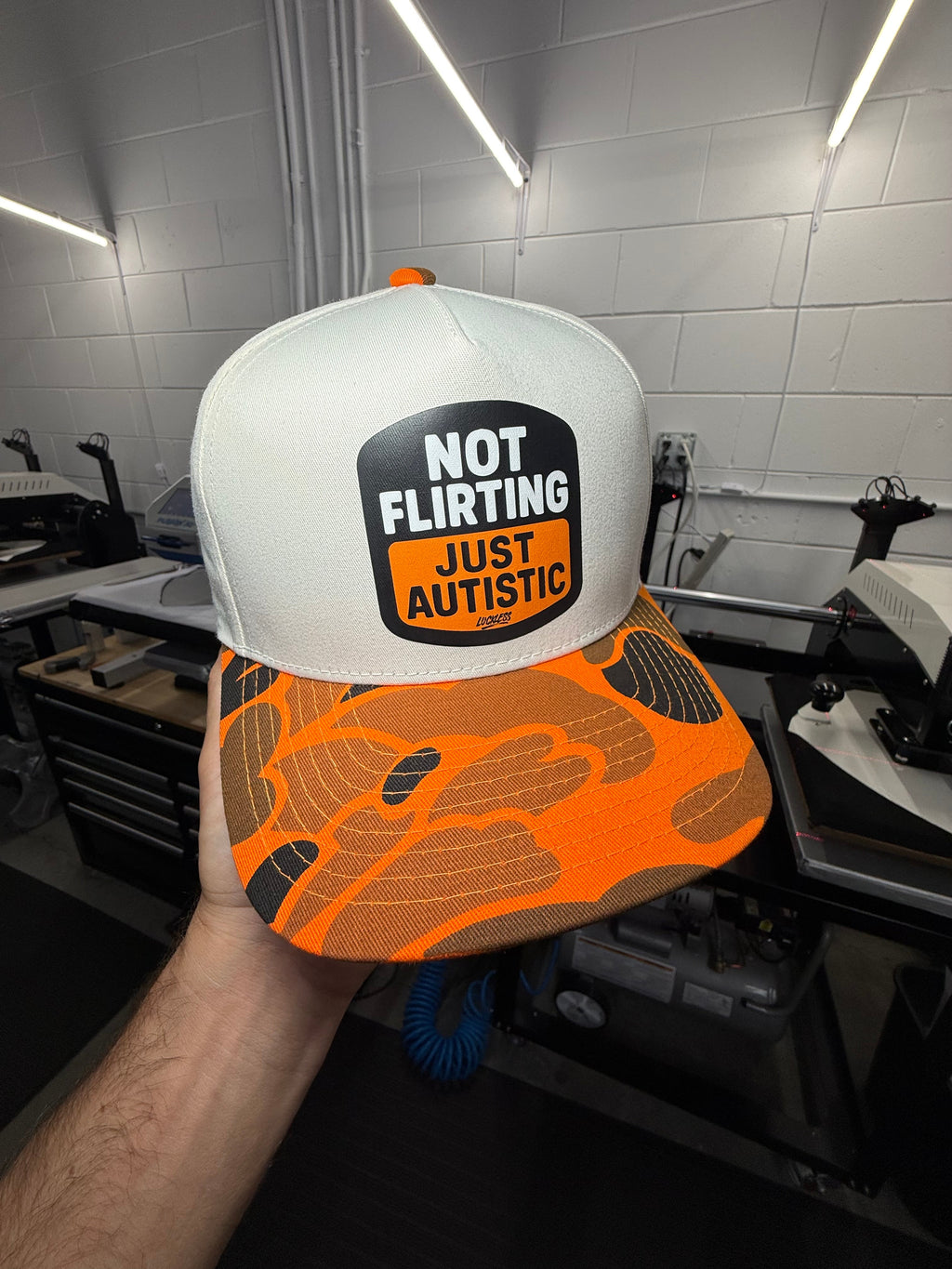 Not Flirting Just Autistic | Trucker Hat