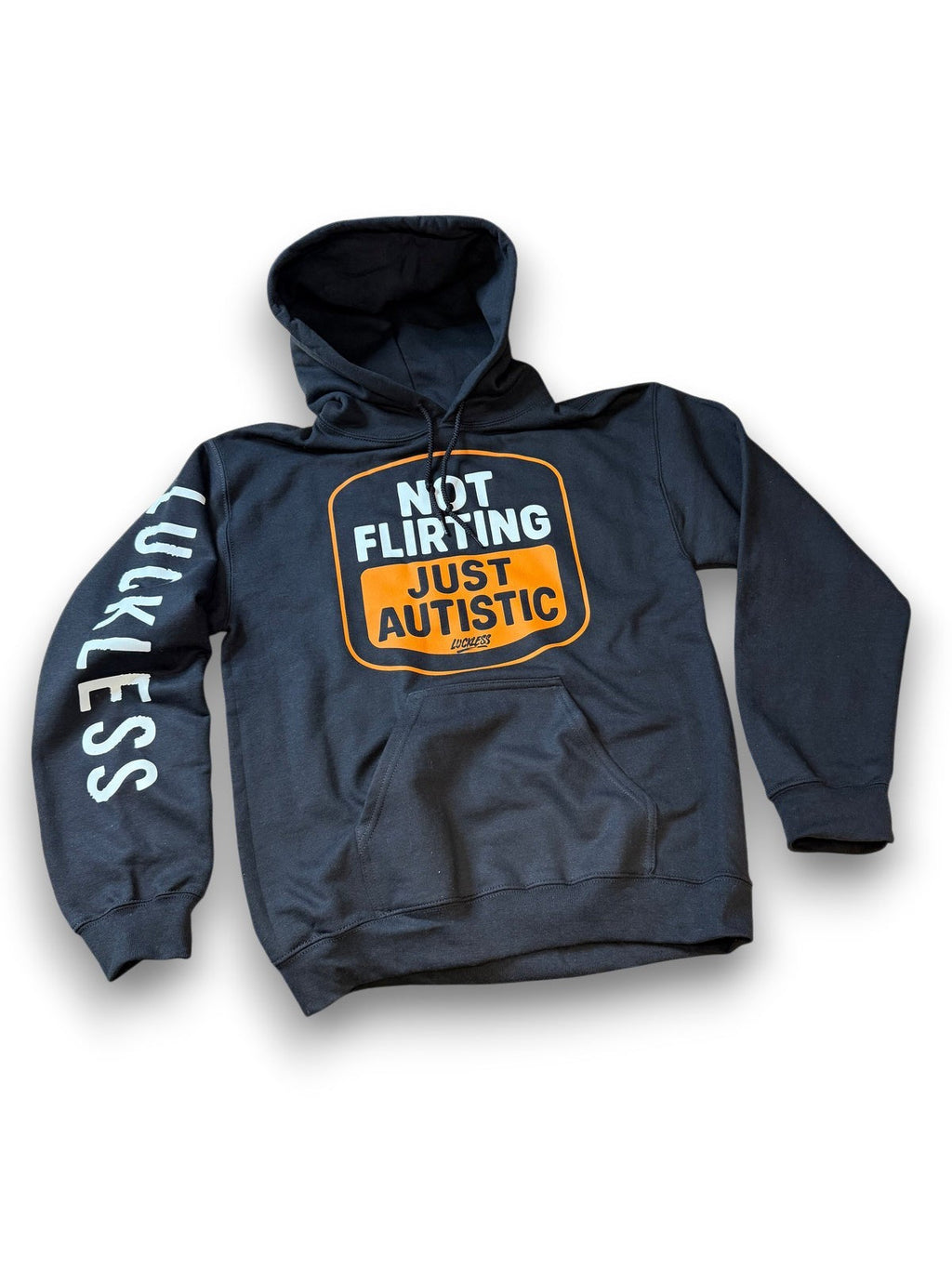 Not Flirting Just Autistic Hoodie