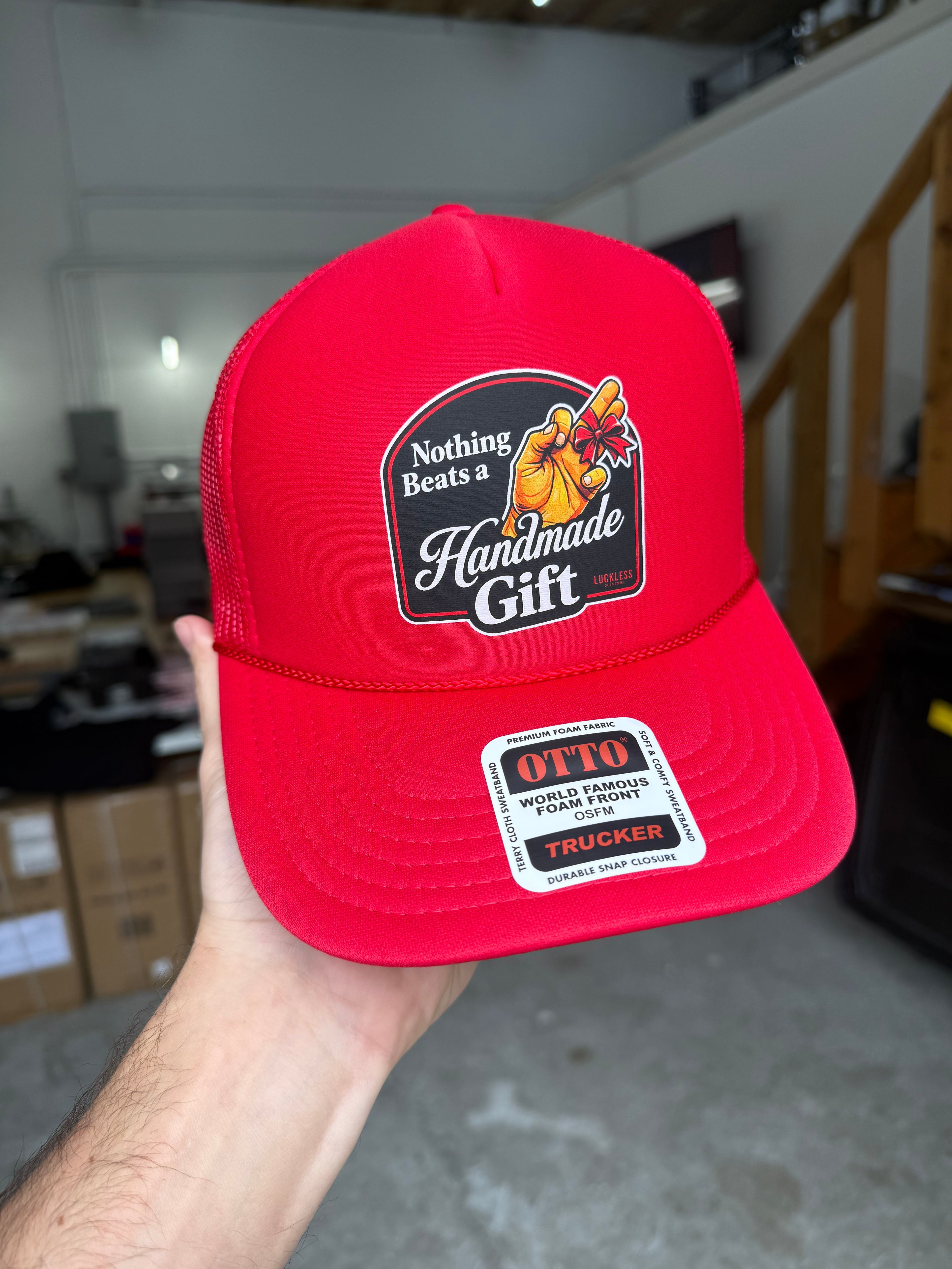 Nothing Beats A Handmade Gift Trucker Hat