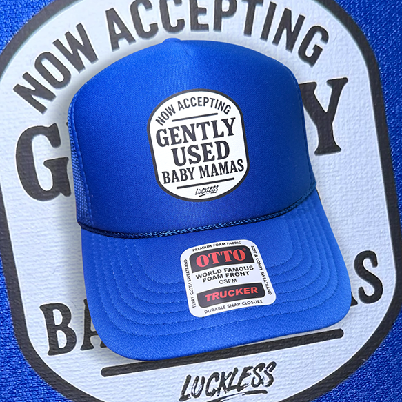 Now Accepting Gently Used Baby Mamas Trucker Hat