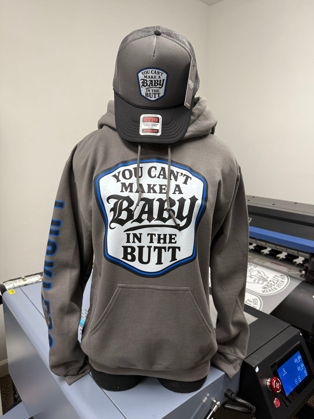You Can't Make A Baby In The Butt Hoodie