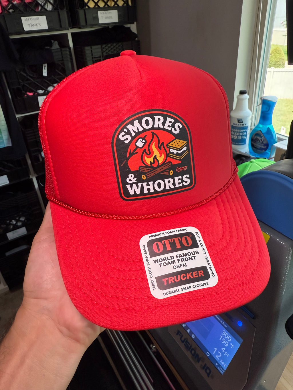 S'mores & Whores Trucker Hat