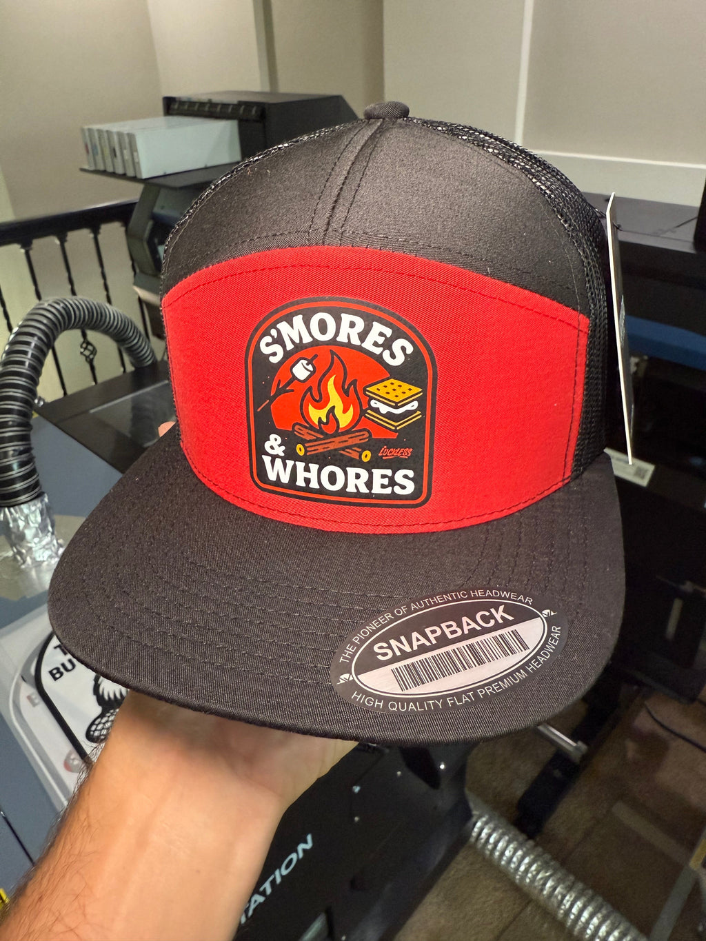 S'mores & Whores Trucker Hat