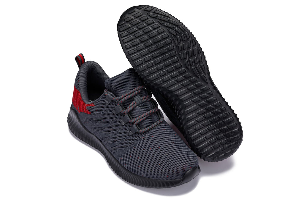 CALTO - Q218 - 2.8 Inches Taller (Grey/Red) - Ultra Lightweight