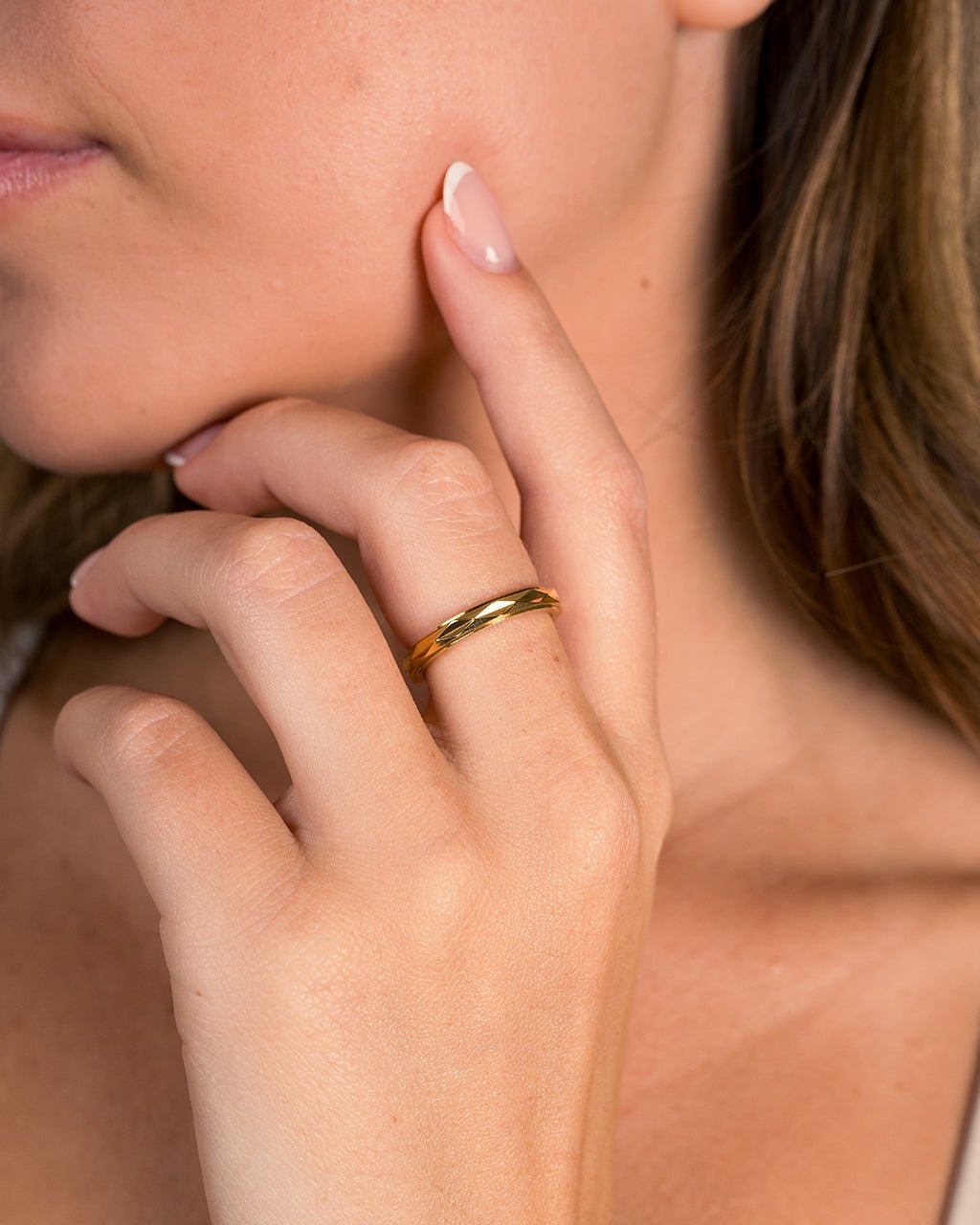 Textured Spinner Ring