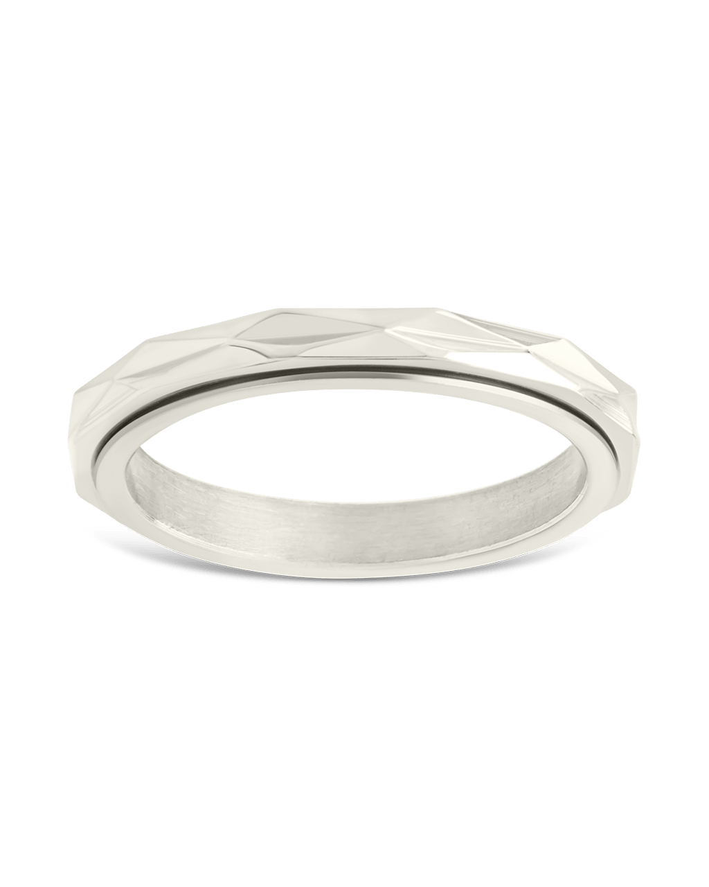 Textured Spinner Ring