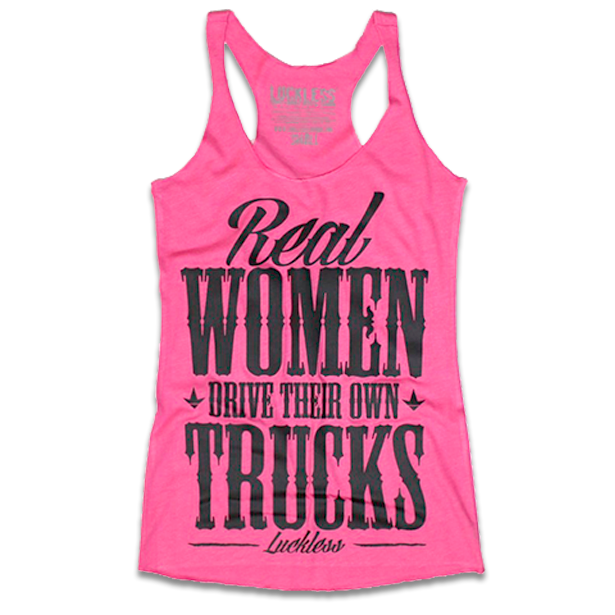 Real Women Drive Their Own Trucks Tank Top