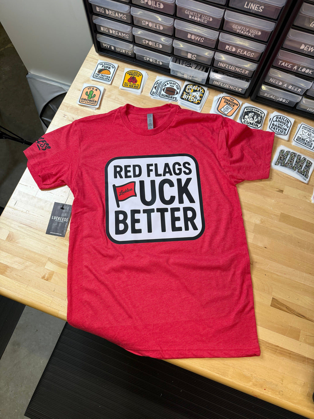 Red Flags Fuck Better Tee