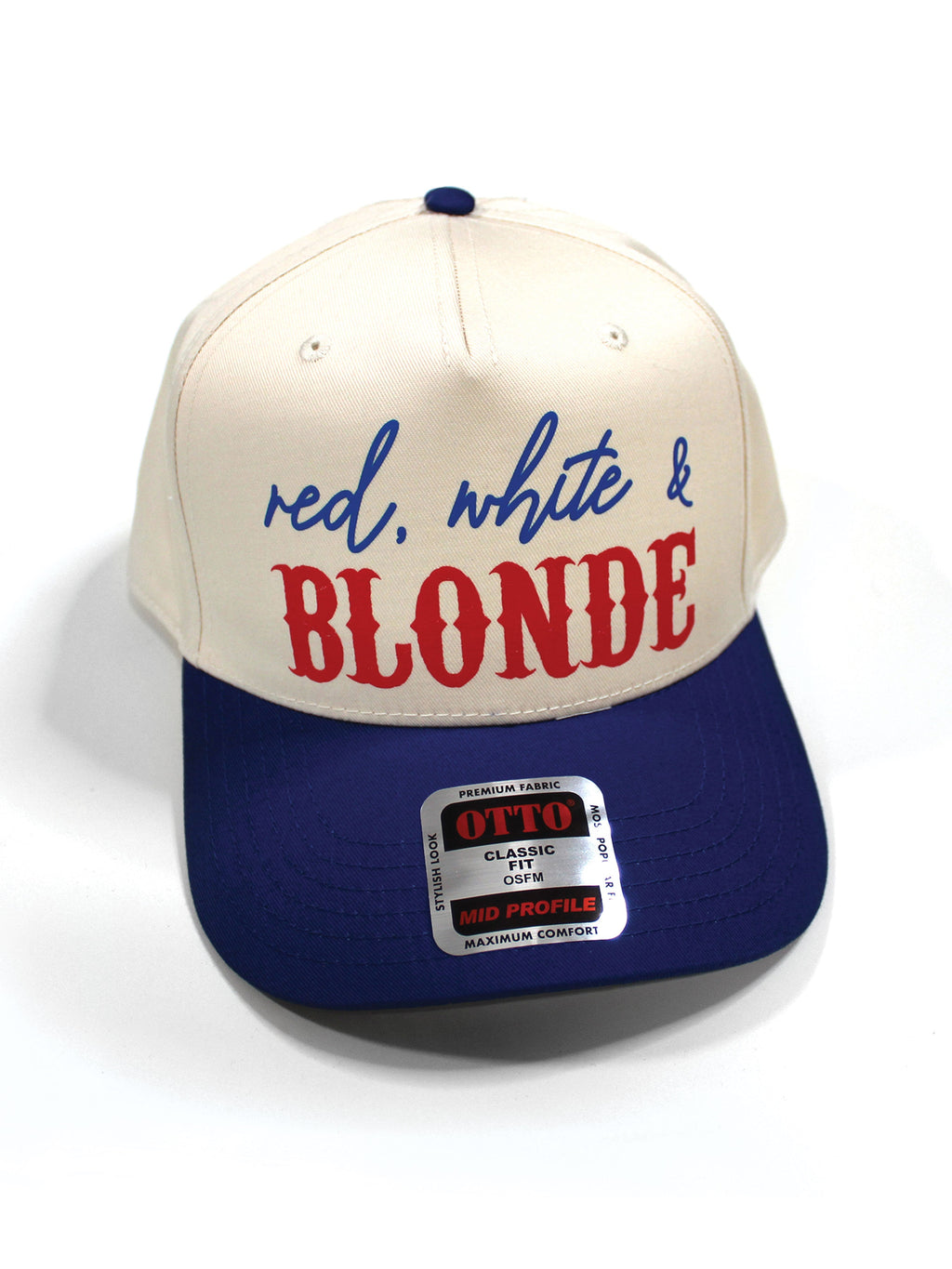 Red, White and Hair Color Snapback