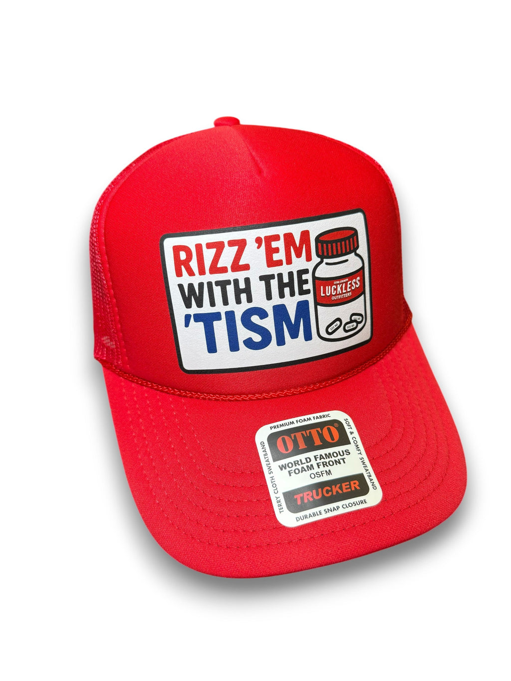 Rizz 'Em With The 'Tism Trucker Hat