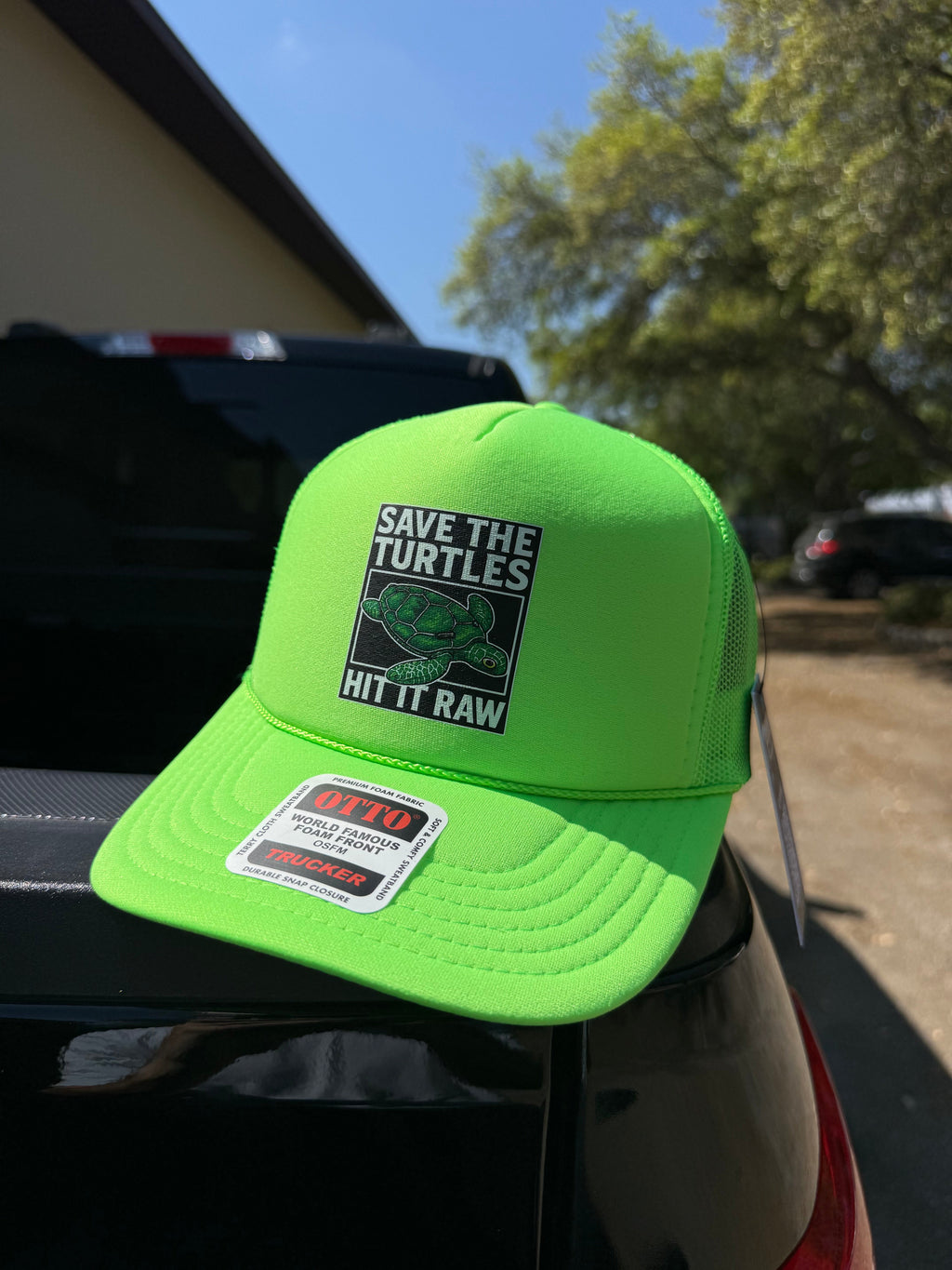 Save The Turtles Trucker Hat