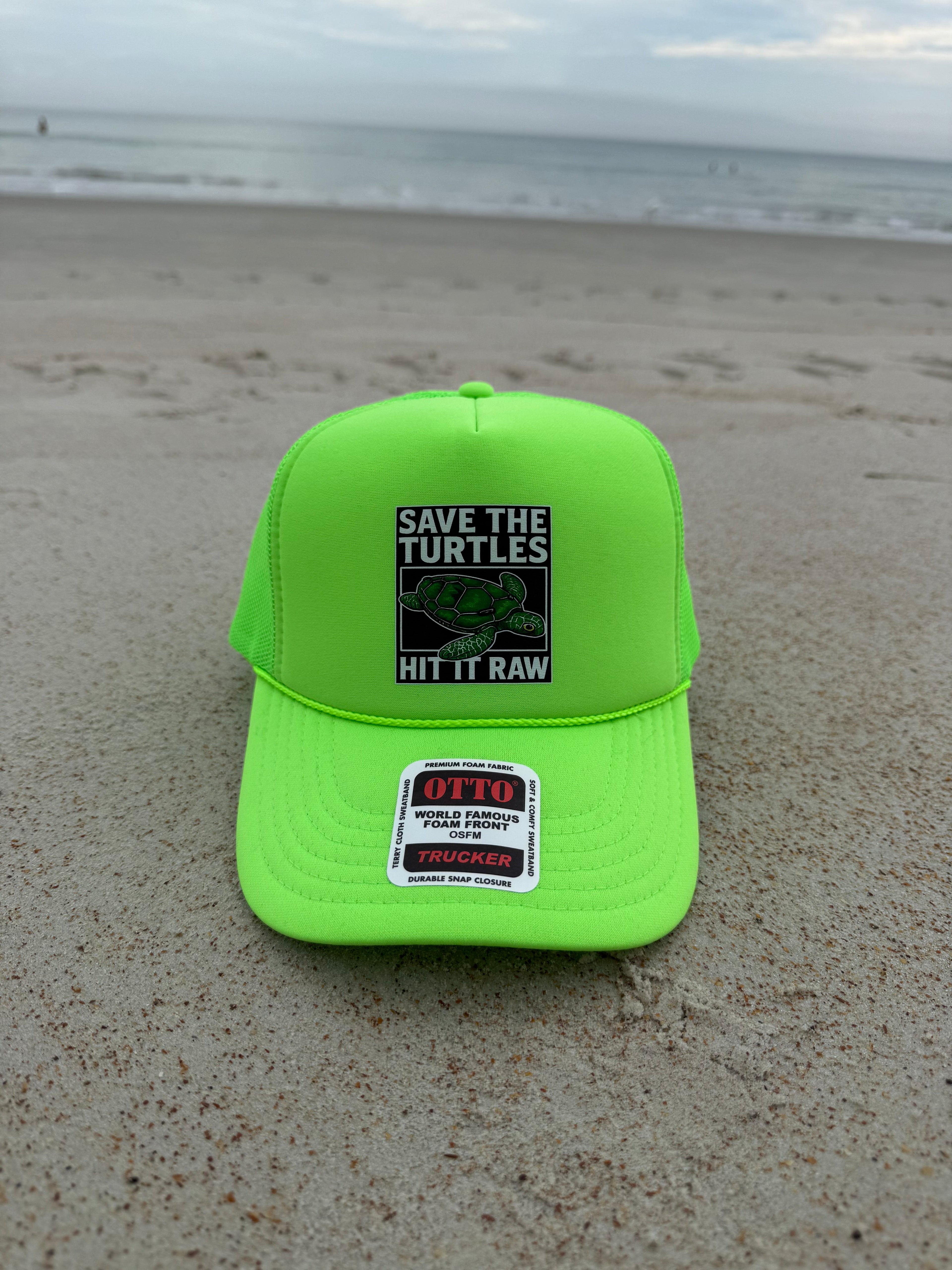 Save The Turtles Trucker Hat