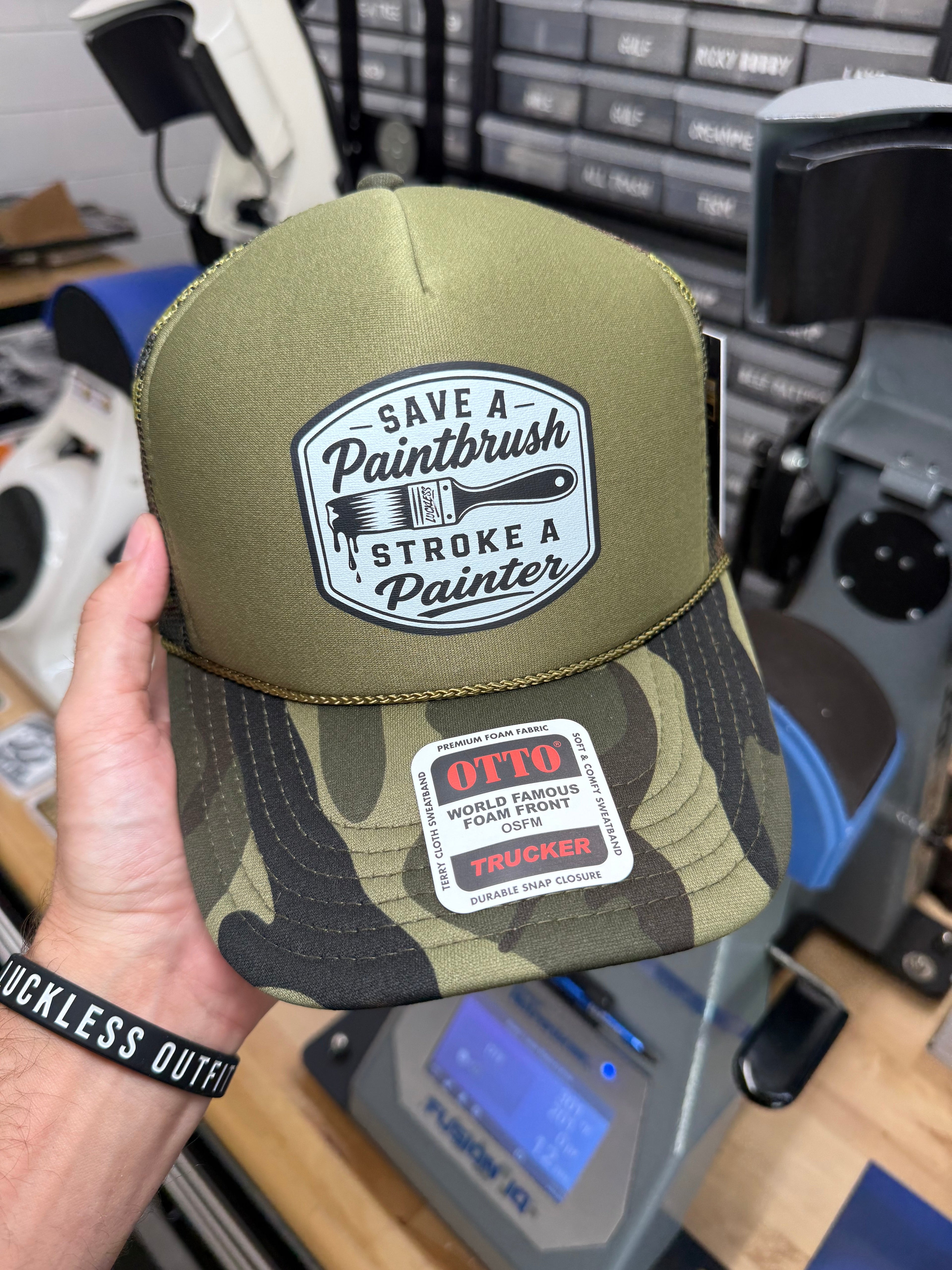 Save A Paint Brush Stroke A Painter Hat