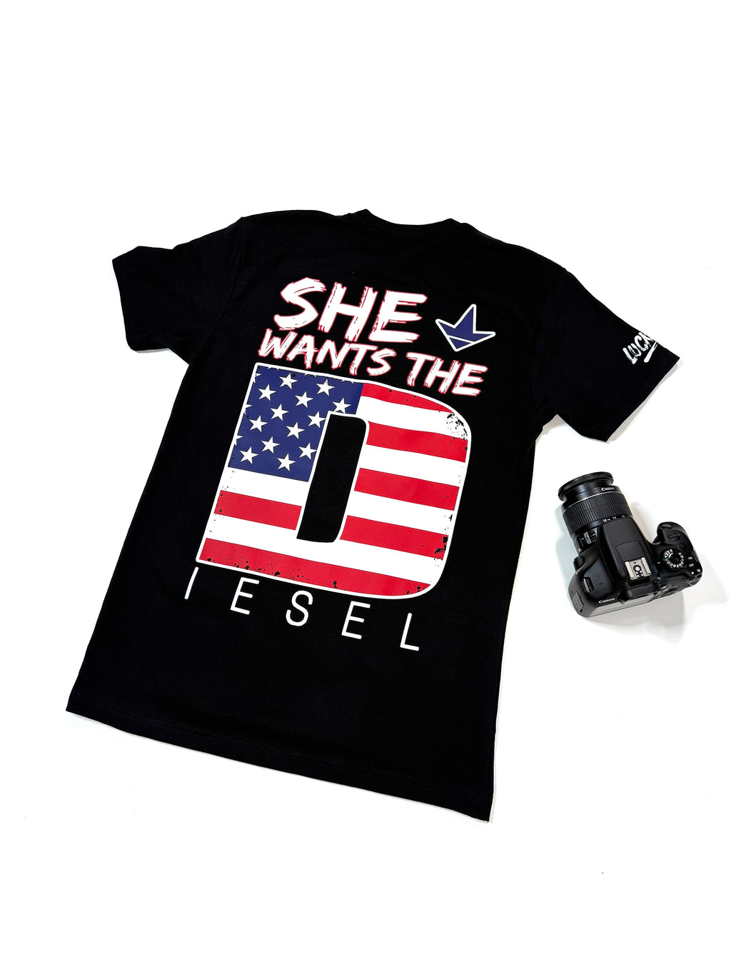 She Wants the Diesel Americana Tee