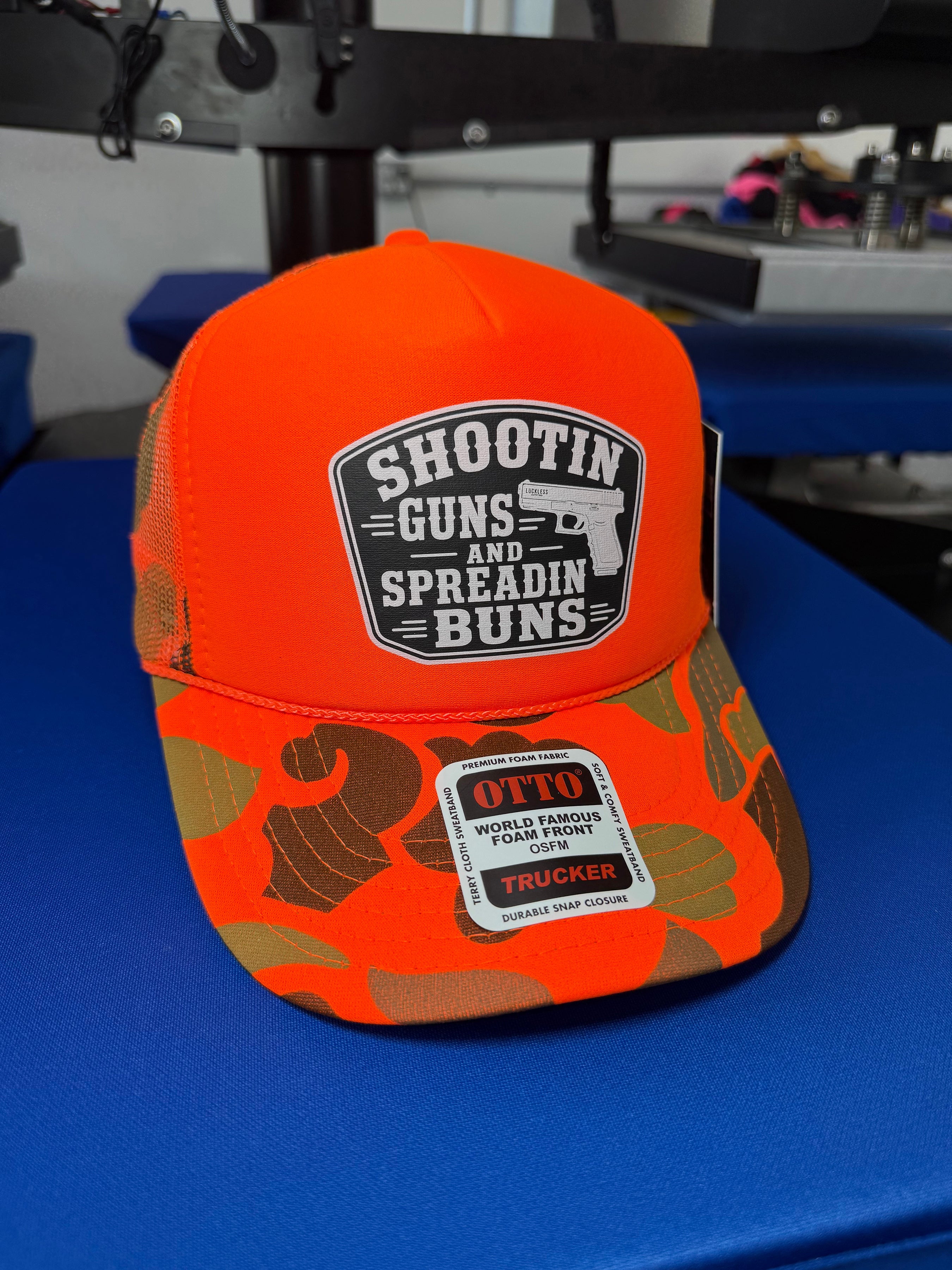 Shootin Guns & Spreadin Buns Hat