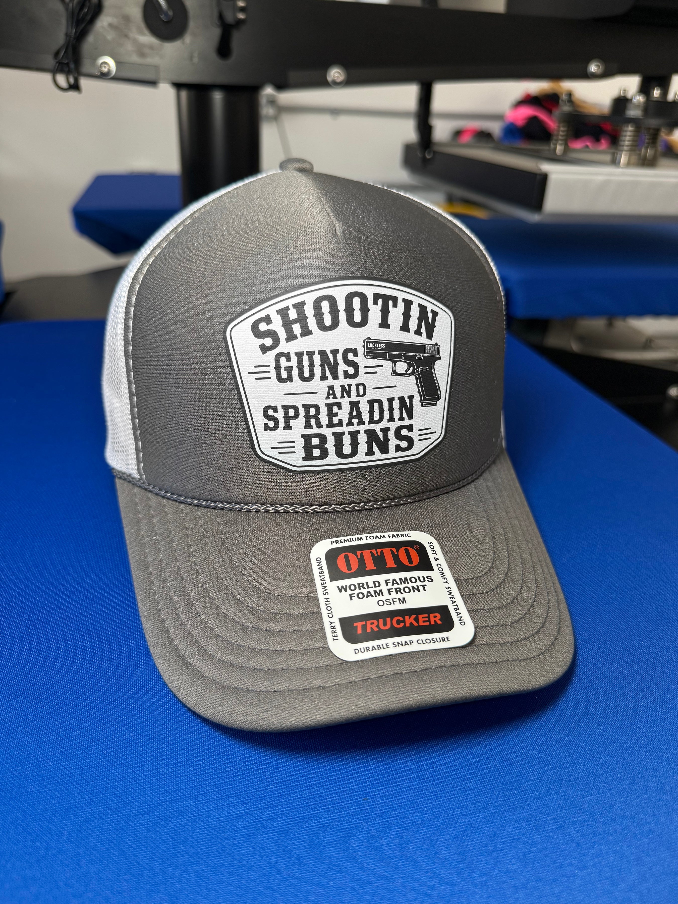 Shootin Guns & Spreadin Buns Hat