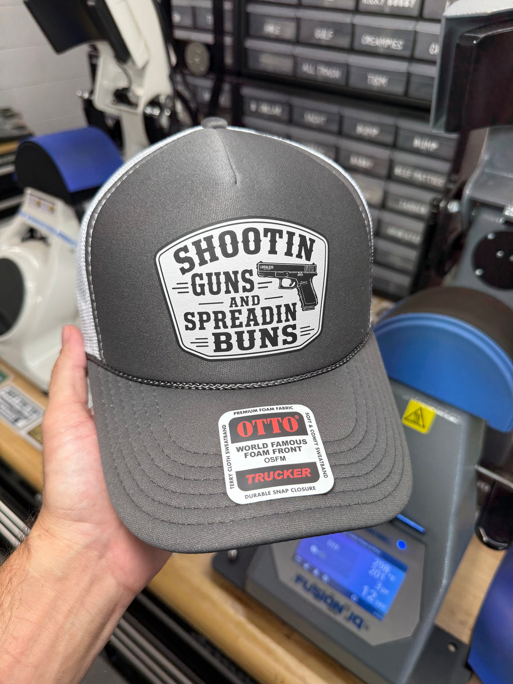 Shootin Guns & Spreadin Buns Hat
