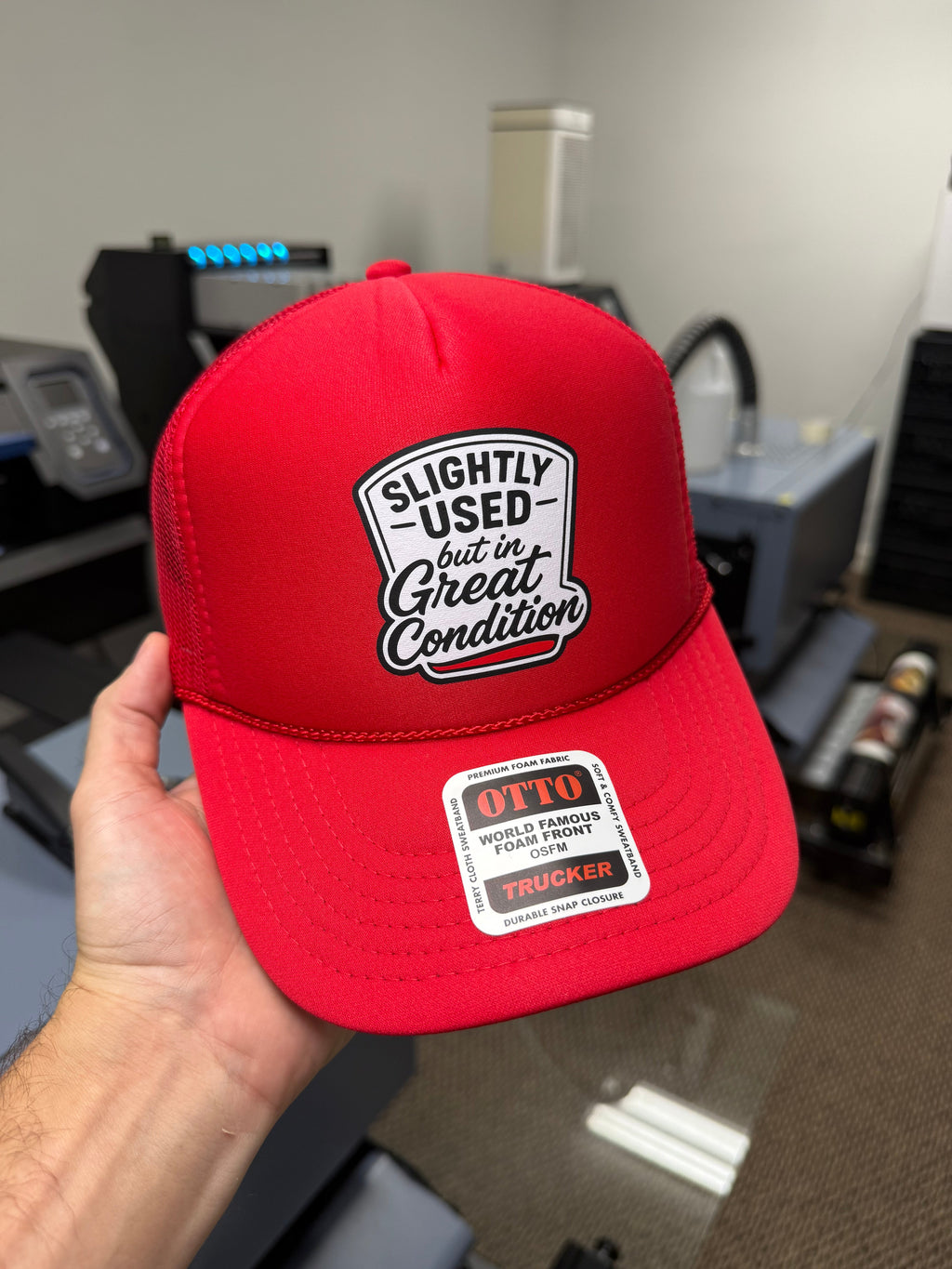 Slightly Used But In Great Condition Trucker Hat
