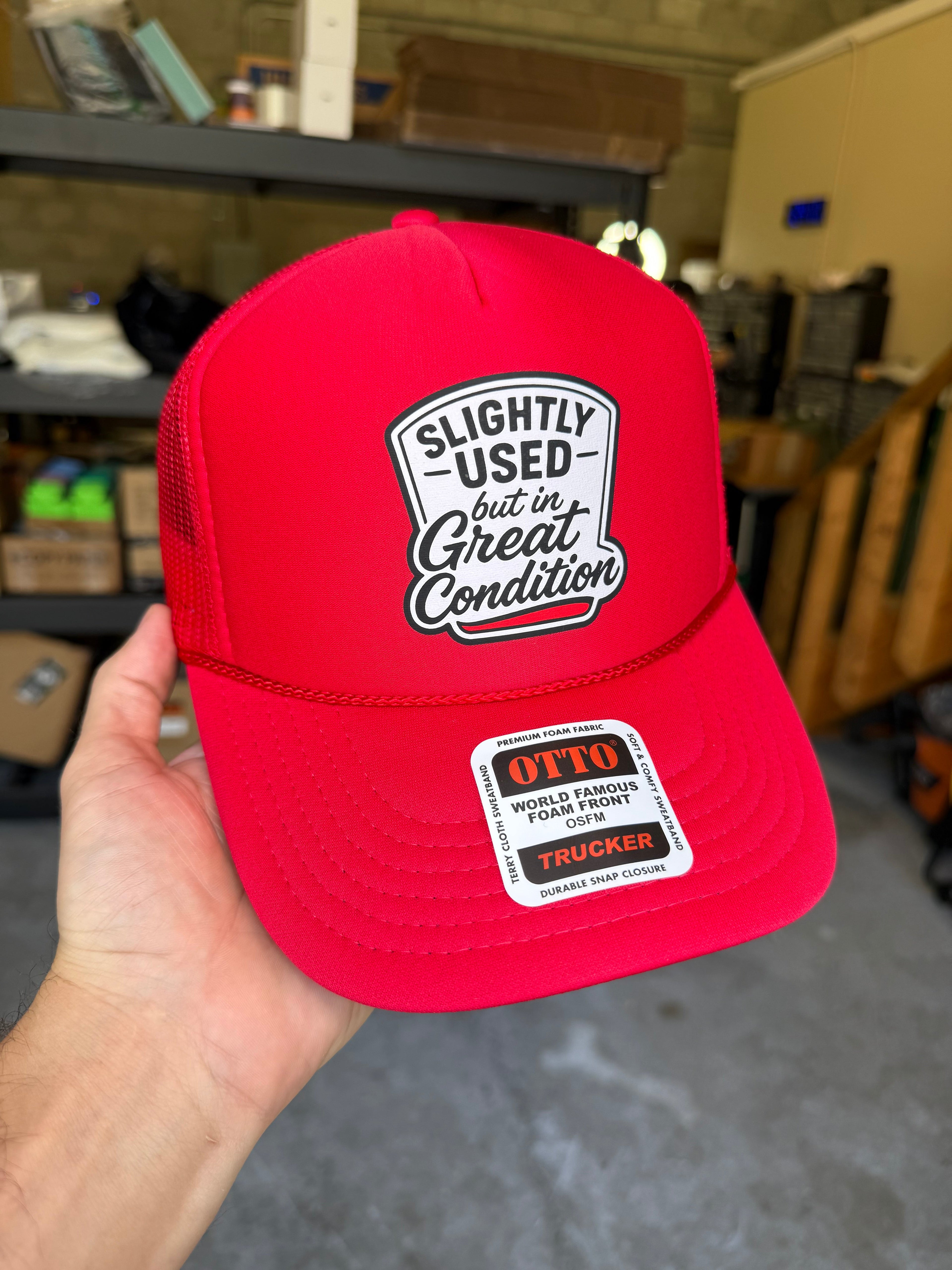 Slightly Used But In Great Condition Trucker Hat