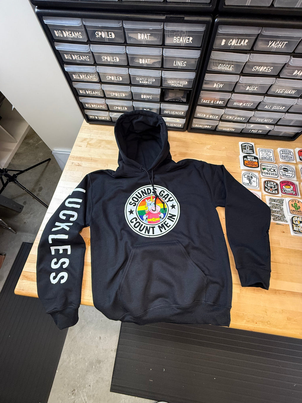 Sounds Gay Count Me In Hoodie