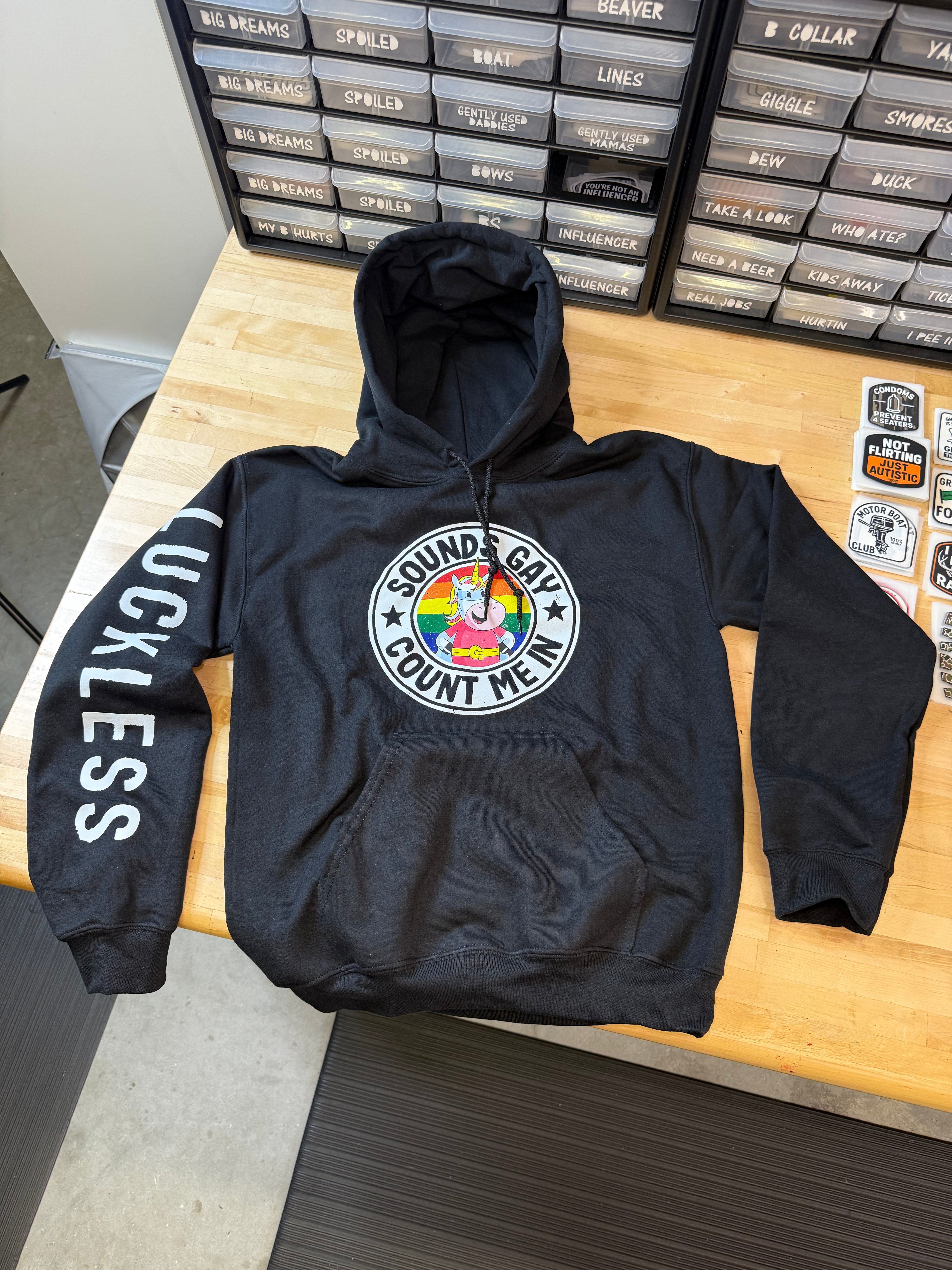 Sounds Gay Count Me In Hoodie