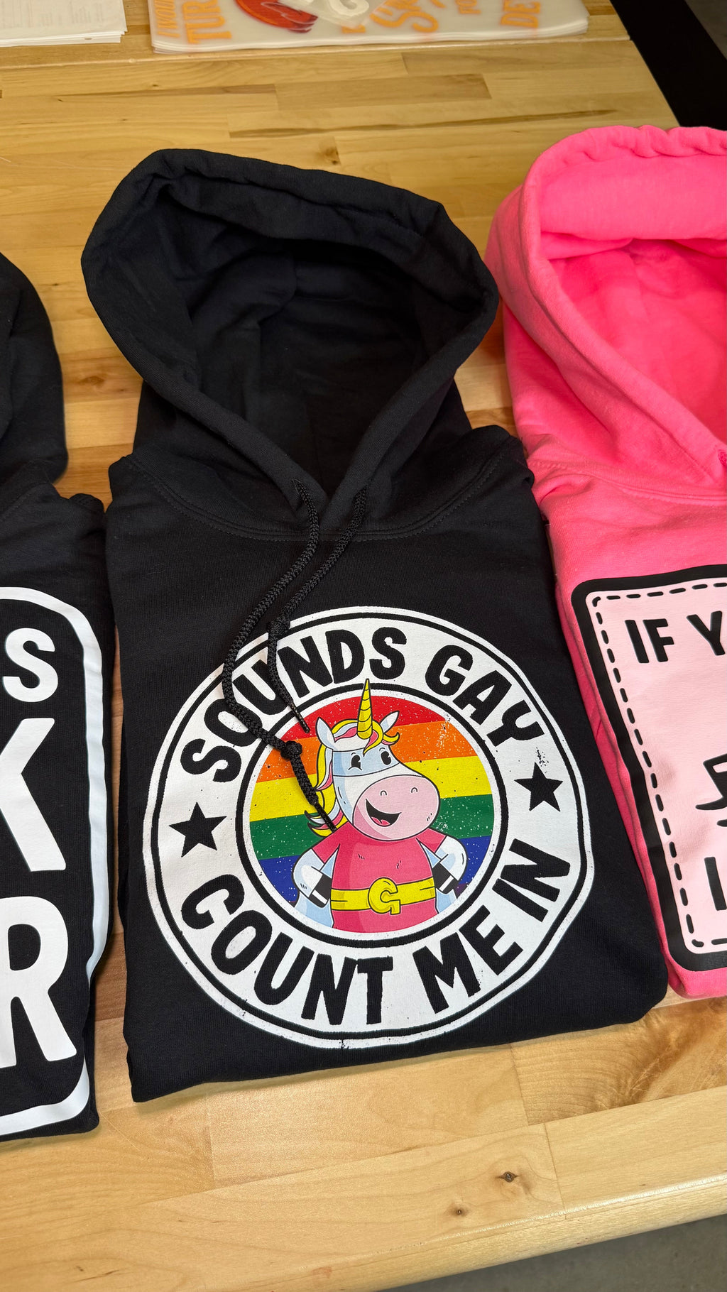 Sounds Gay Count Me In Hoodie