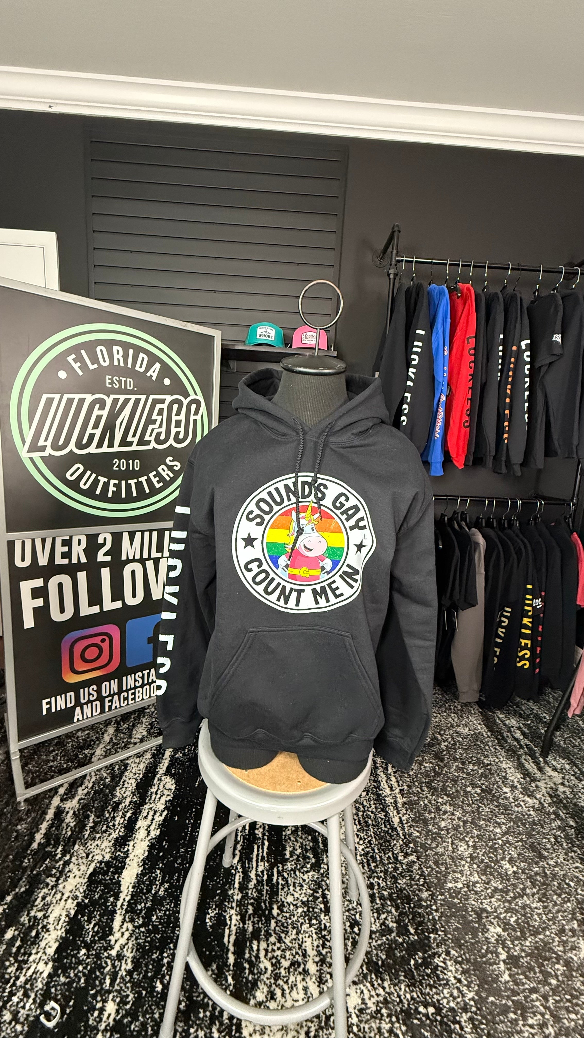 Sounds Gay Count Me In Hoodie