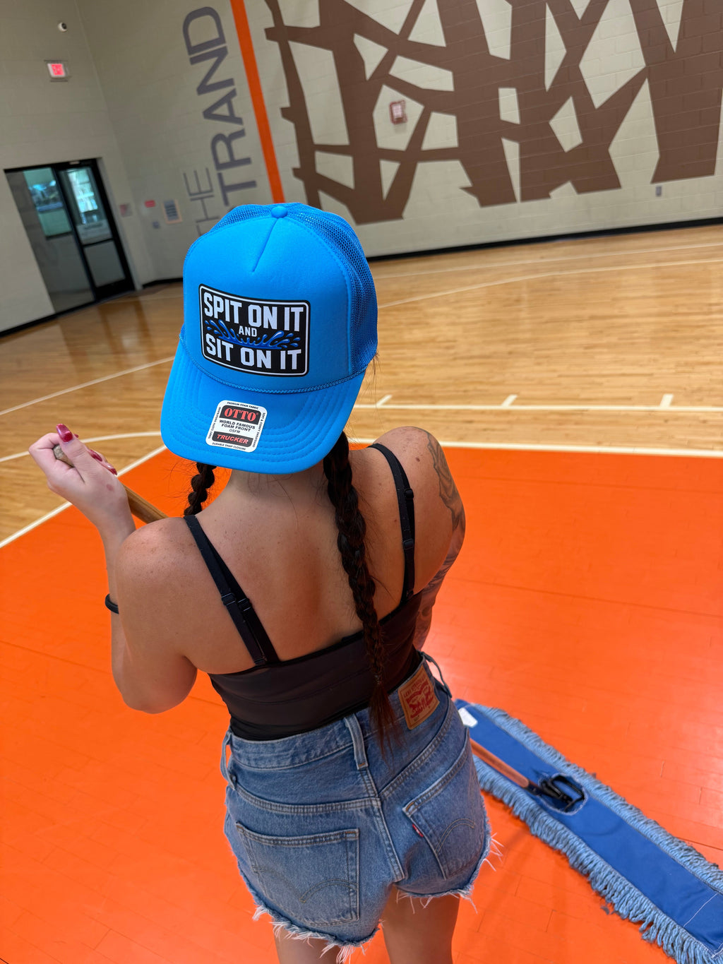 Spit On It and Sit On It Foam Trucker Hat