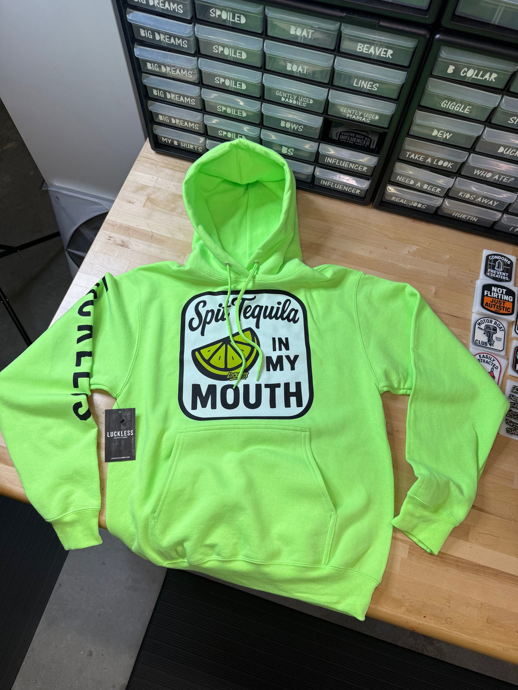 Spit Tequila In My Mouth Hoodie