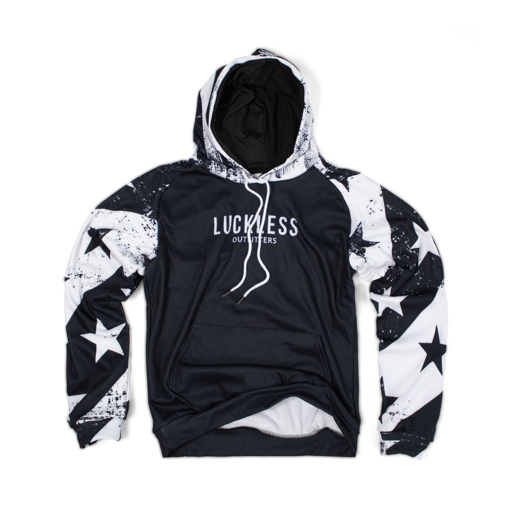 Stars & Bars Heavy Fleece Raglan Hoodie