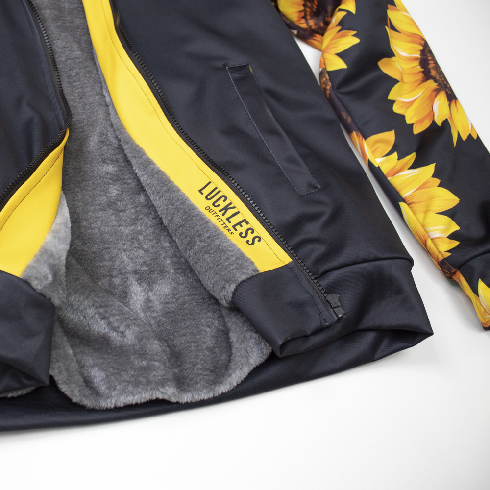 SUNFLOWER HEAVY ZIP FLEECE HOODIE