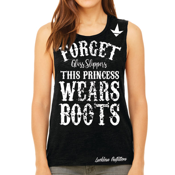 This Princess Wears Boots Tank Top