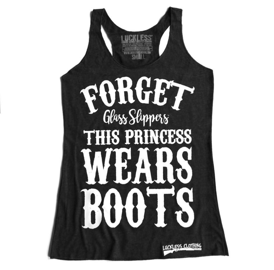 This Princess Wears Boots Tank Top