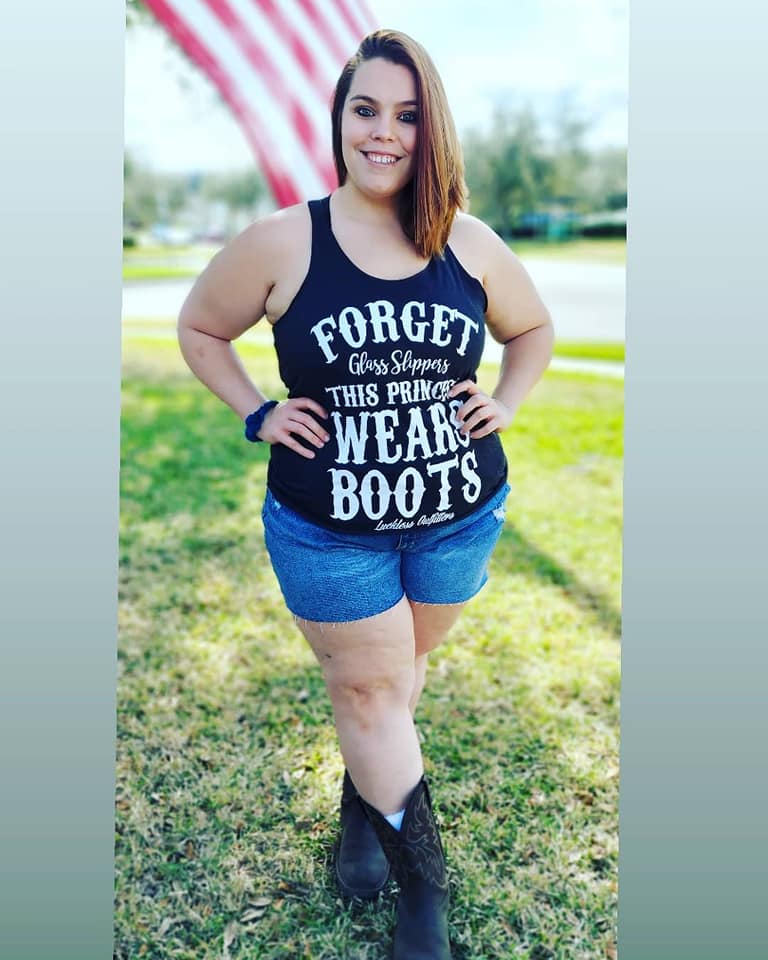 This Princess Wears Boots Tank Top