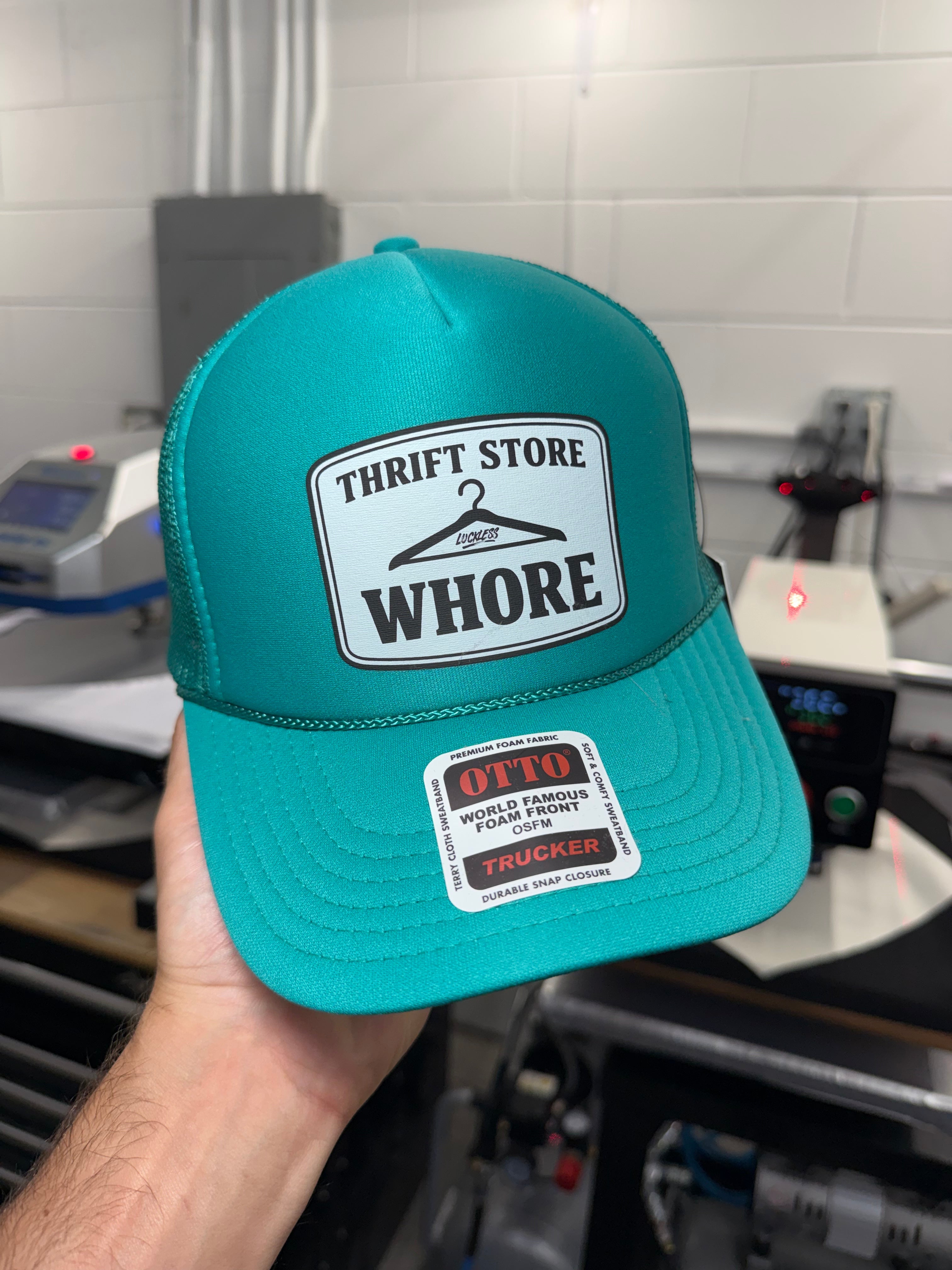 Thrift Store Whore Trucker Hat