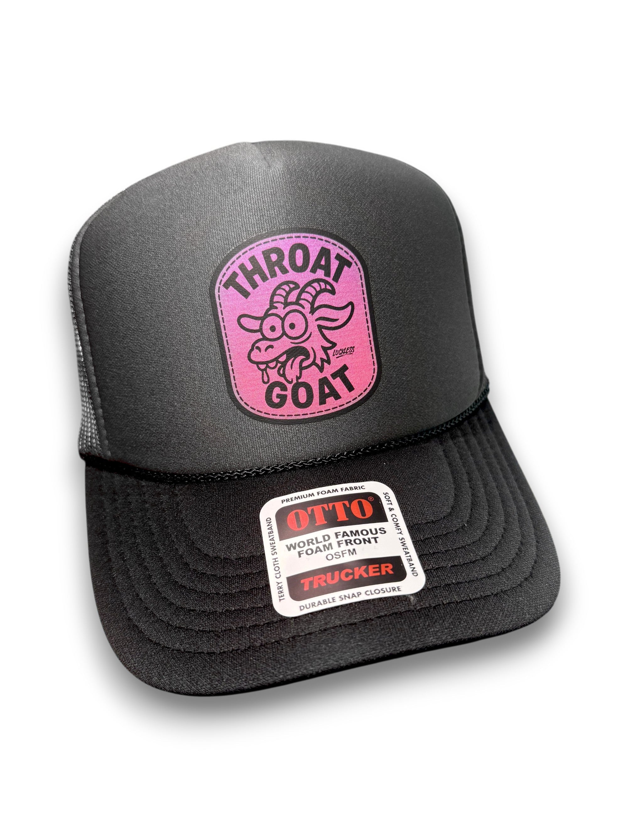 Throat Goat Trucker Hat