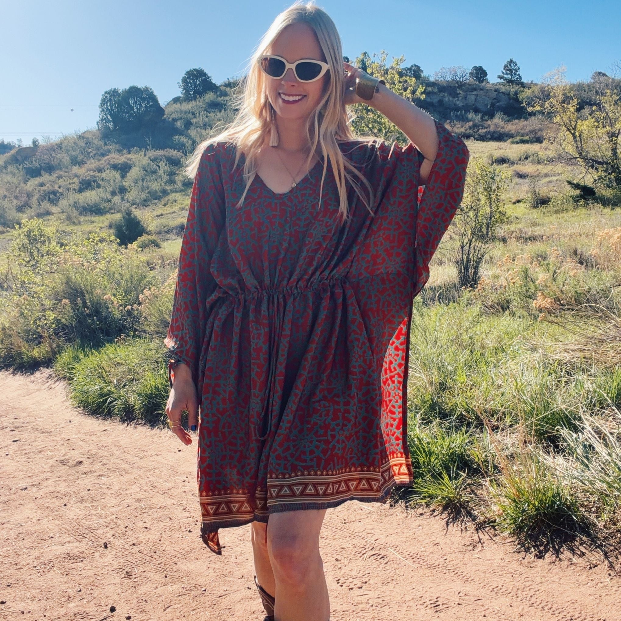Aanya Adjustable Short Kaftan