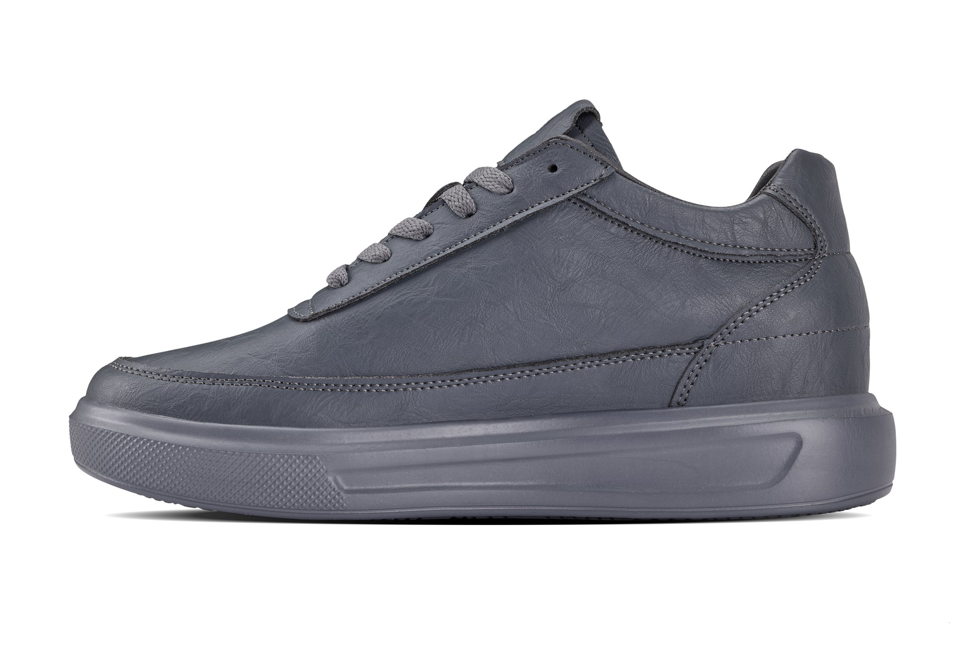 CALTO - X1649 - 2.8 Inches Taller (Iron Grey) - Lightweight Sneakers