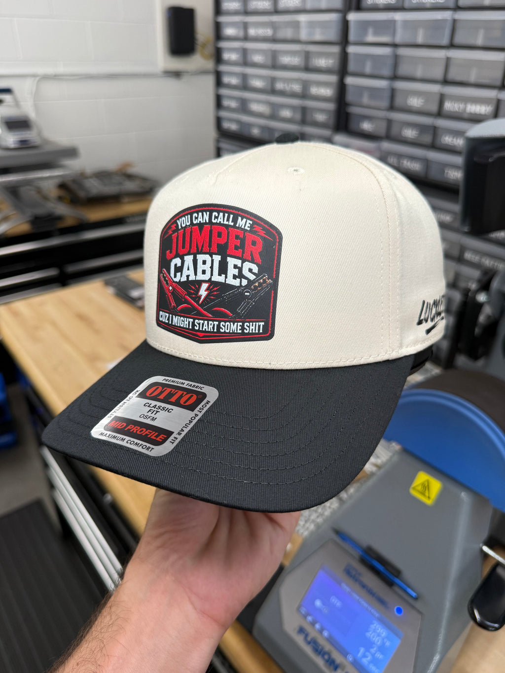 You Can Call Me Jumper Cables Cuz I Might Start Some Shit Snapback