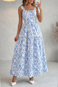 Megan Waist Flared Maxi Dress