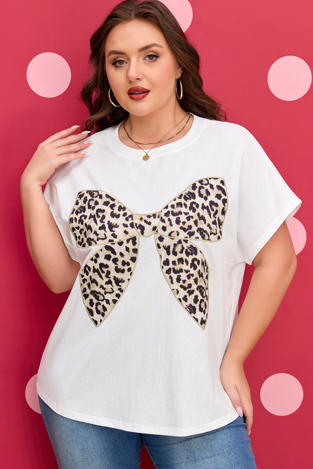 Aliya Patch Casual T PLUS Shirt
