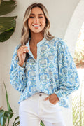 Micah Puff Sleeve Loose Shirt