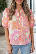 Brianna Pintuck Short Sleeve Shirt