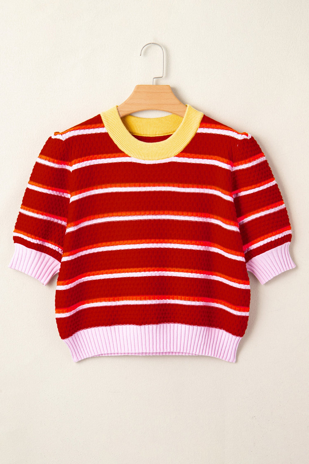 Lennox Trim Half Sleeve Sweater