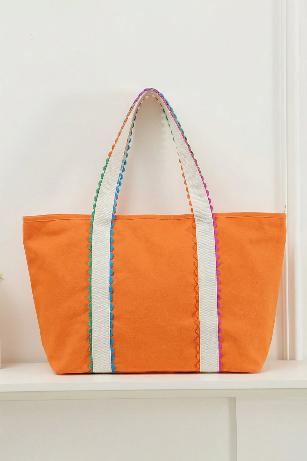 Elianna Detail Canvas tote Bag