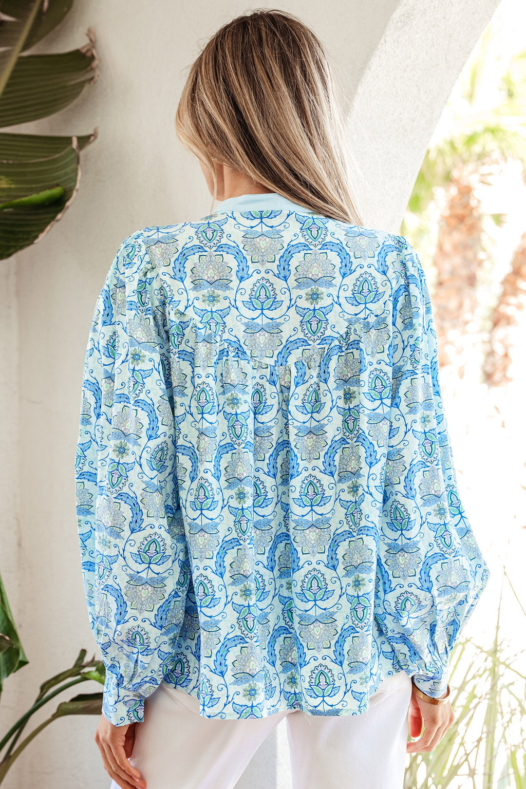 Micah Puff Sleeve Loose Shirt