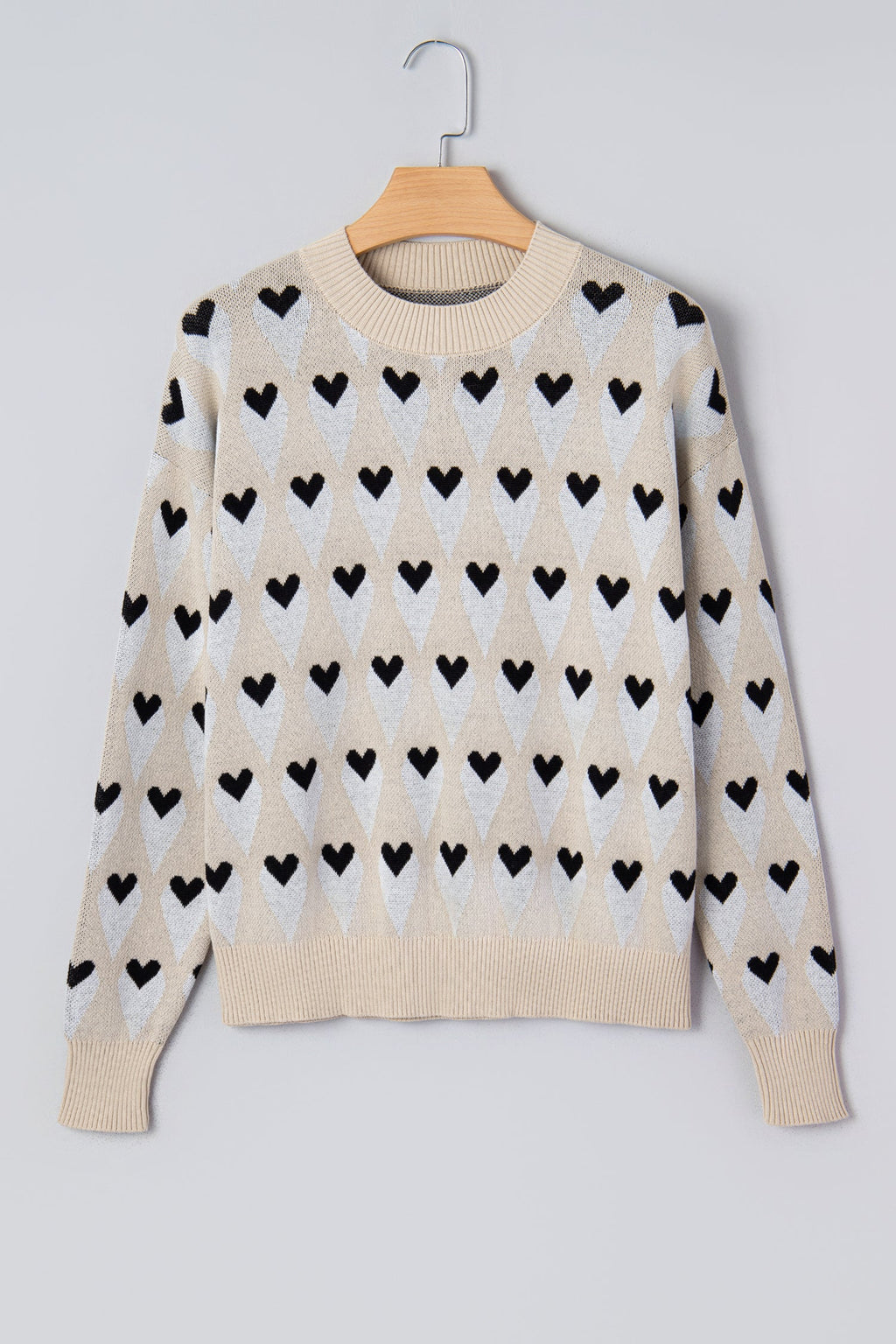 Aspyn Ribbed Trim Loose Sweater