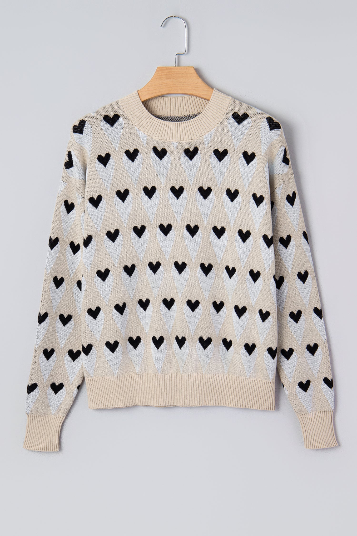 Aspyn Ribbed Trim Loose Sweater