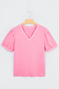 Lilah Short Puff Sleeve Blouse