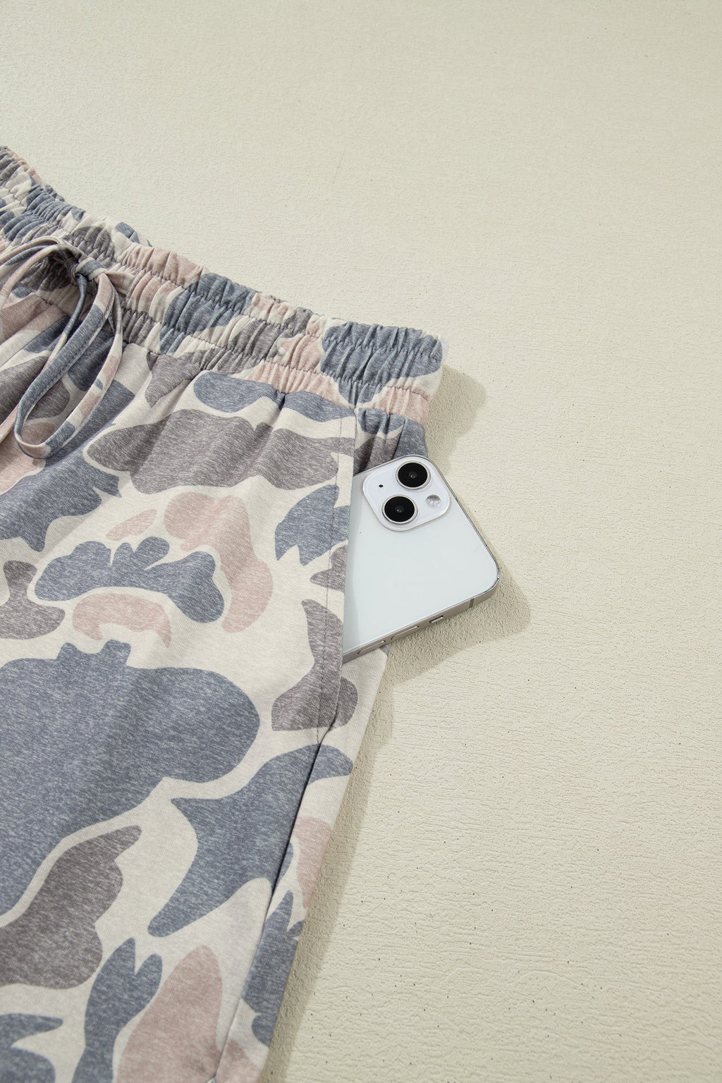 Mya Camo Loose Tee Set
